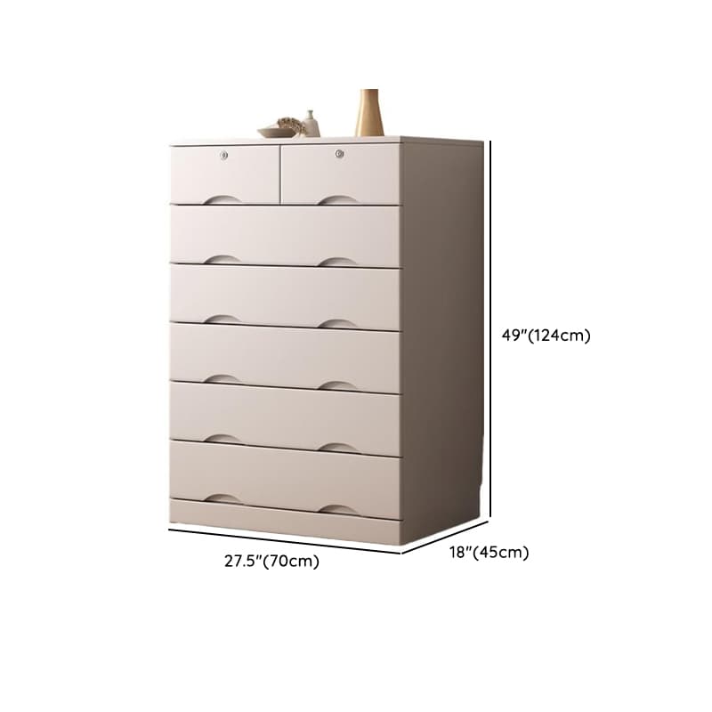 Light Gray Simple Cube Console Dresser for Parlor thumbnail 20