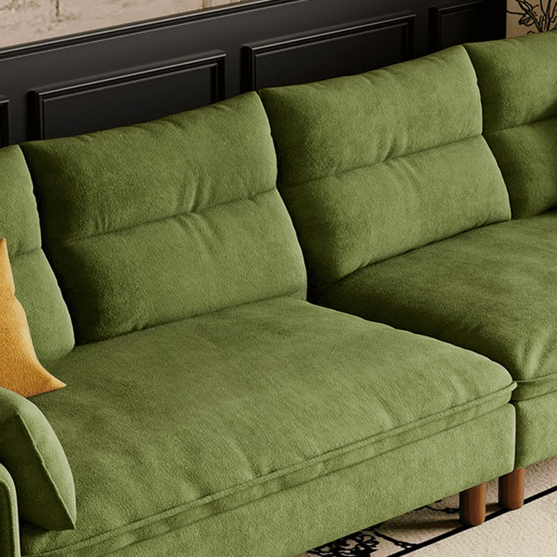 Antique Straight Sofa Chaise for 6, Horizontal Orientation with Round Arm thumbnail 10