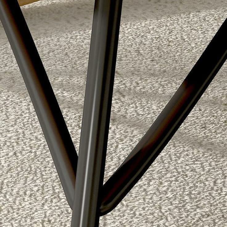 Modern Upholstered Rocking Chair with Natural Wood Legs and Arms, Complete with Ottoman thumbnail 14