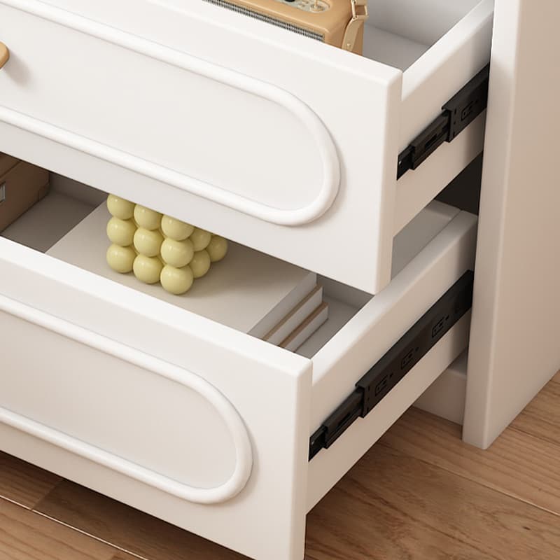 Detached Scratch-immune Accent Cabinet with Glazed Door, Adjustable Shelf, Cabinet Knobs, Soft Close Drawer, and Stain Resistant Finish thumbnail 10