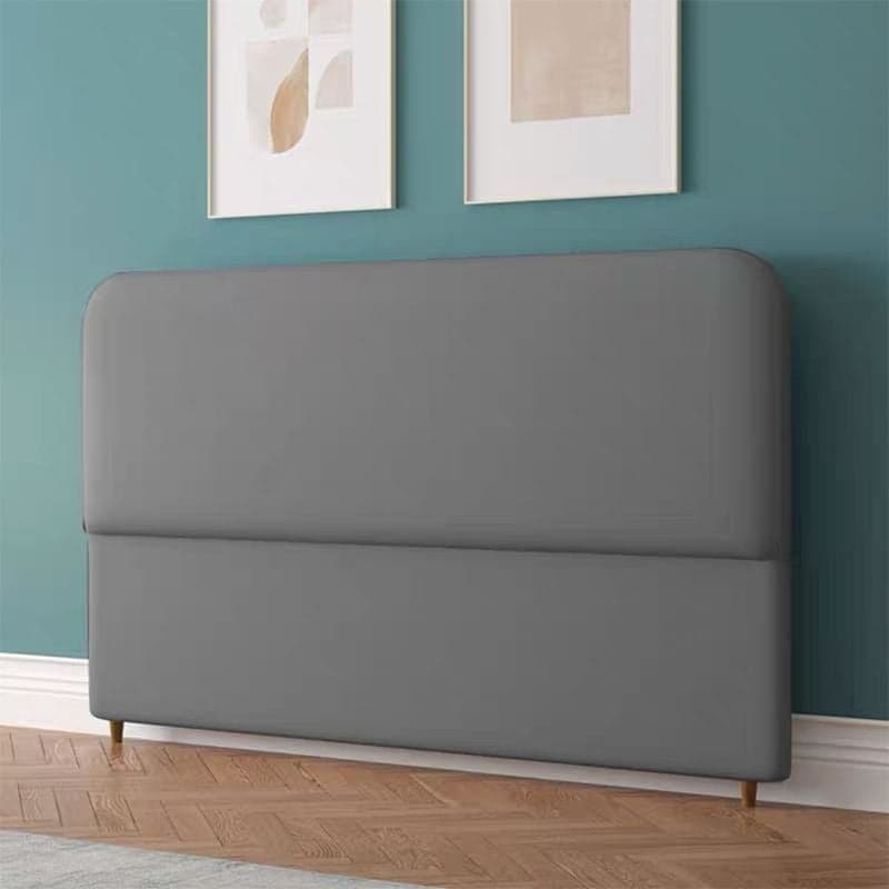 Trendy Panel Headboard in Natural Wood with No Distressing, Rectangle Shape for King/Queen/Full Bed, Sponge Upholstery Fill, Standard Height thumbnail 3
