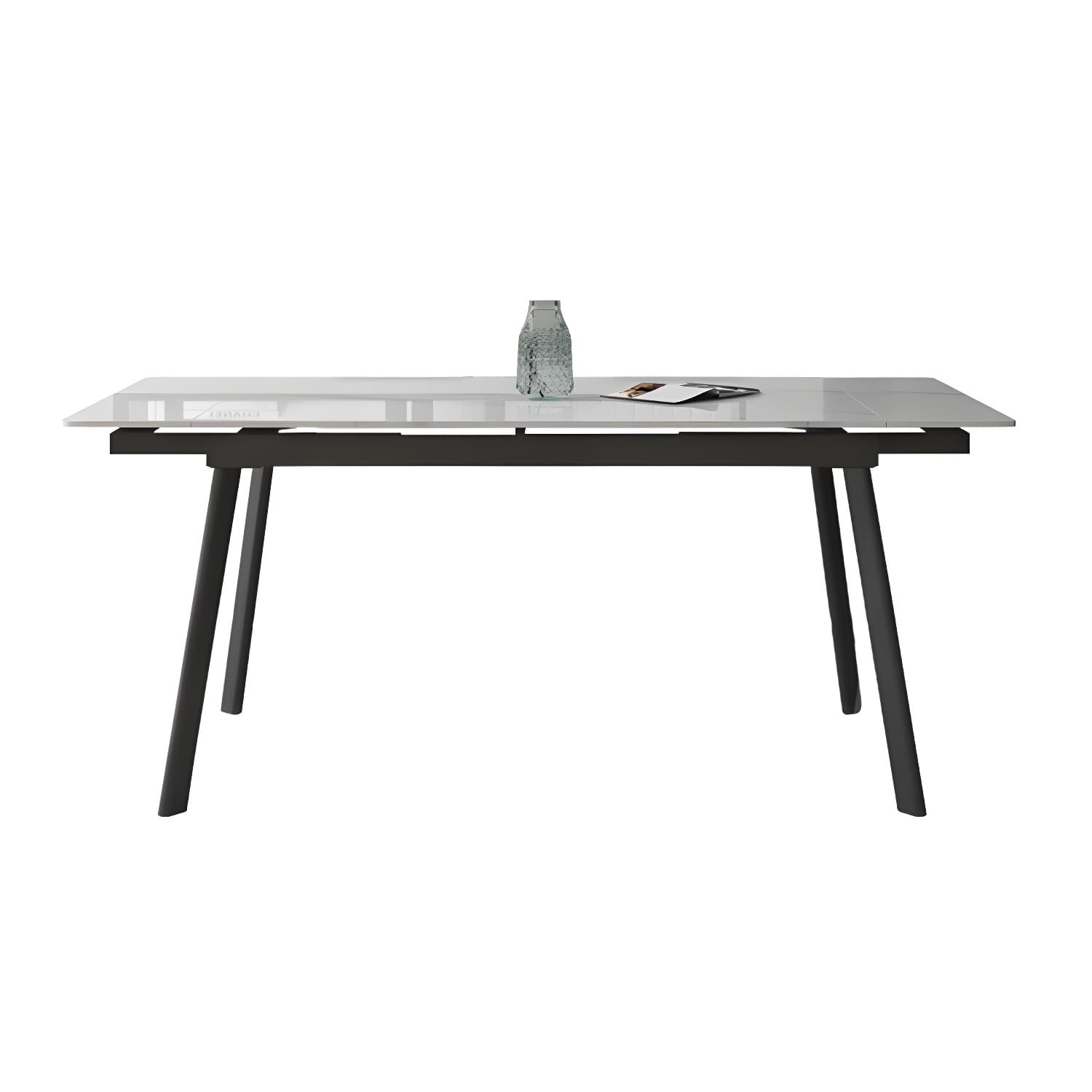 Contemporary 1/4/5/7 Pieces Dining Set Rectangle Dining Table Set with 4 Legs thumbnail 5