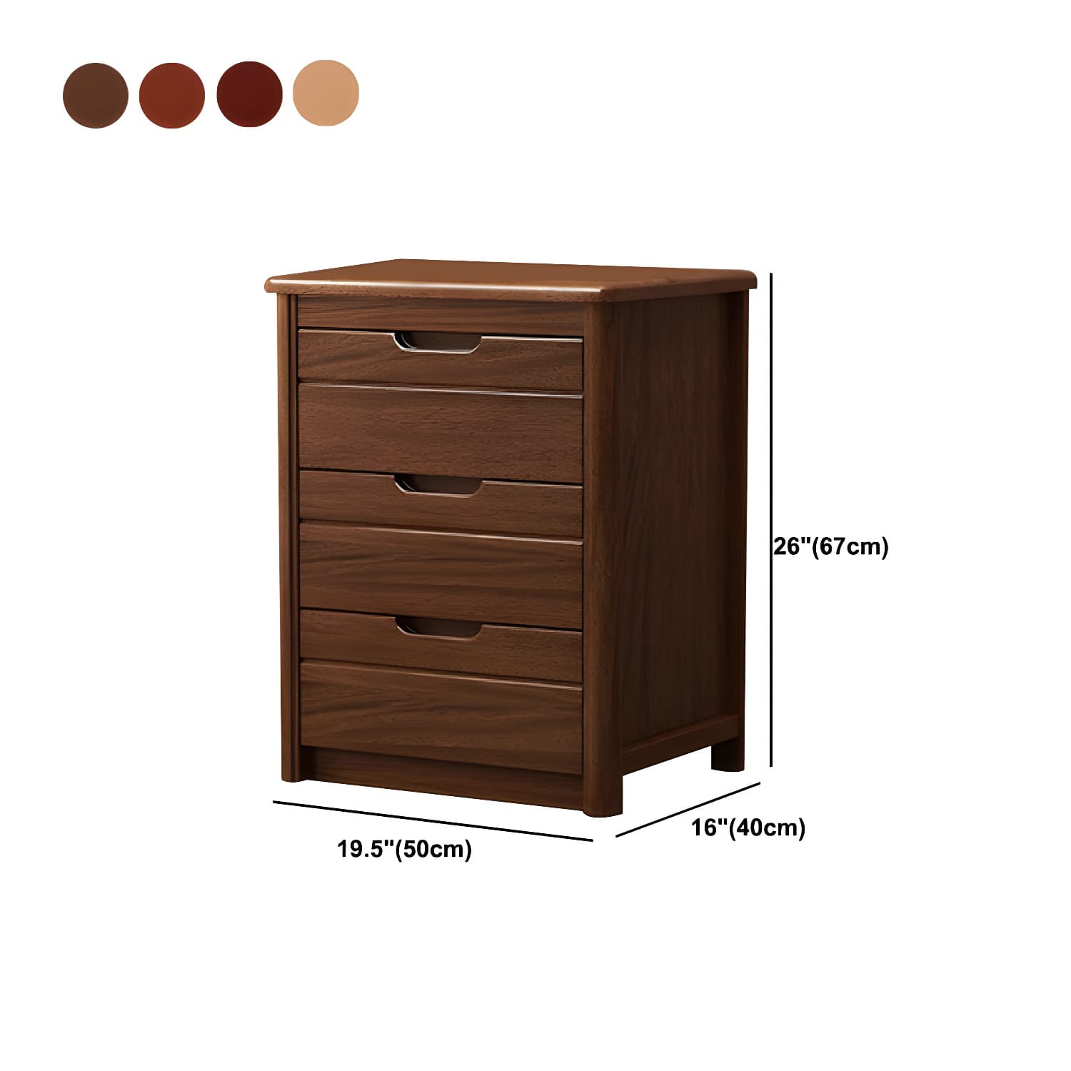 Wooden Lingerie Chest Modern Storage Chest with 3 / 4 / 5 Drawers thumbnail 15