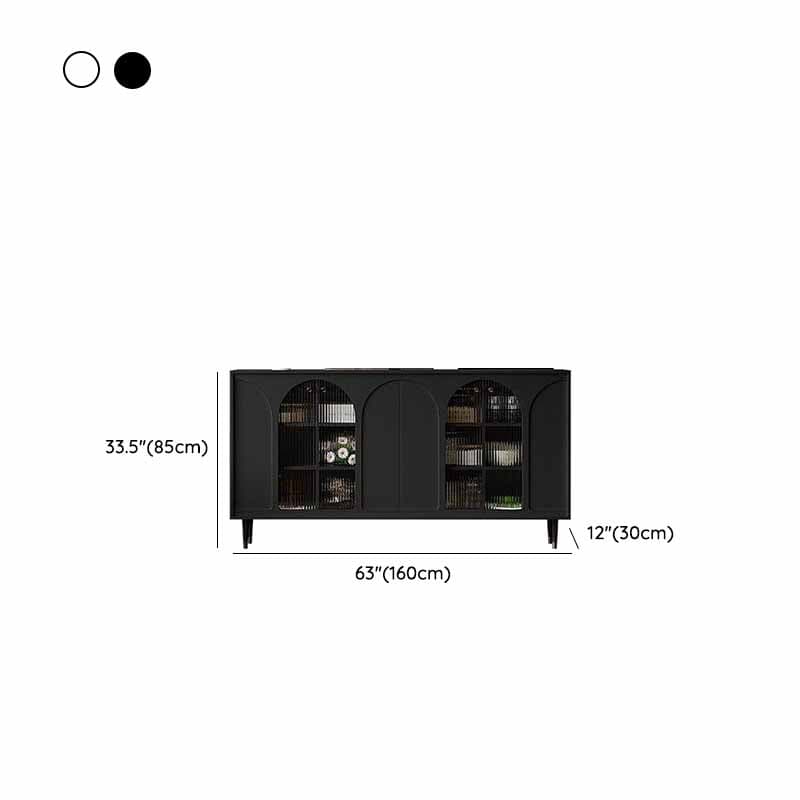 Glamorous Ground Buffet Table/Server Unattached with Culinary Equipment Storage and Tabletop thumbnail 19