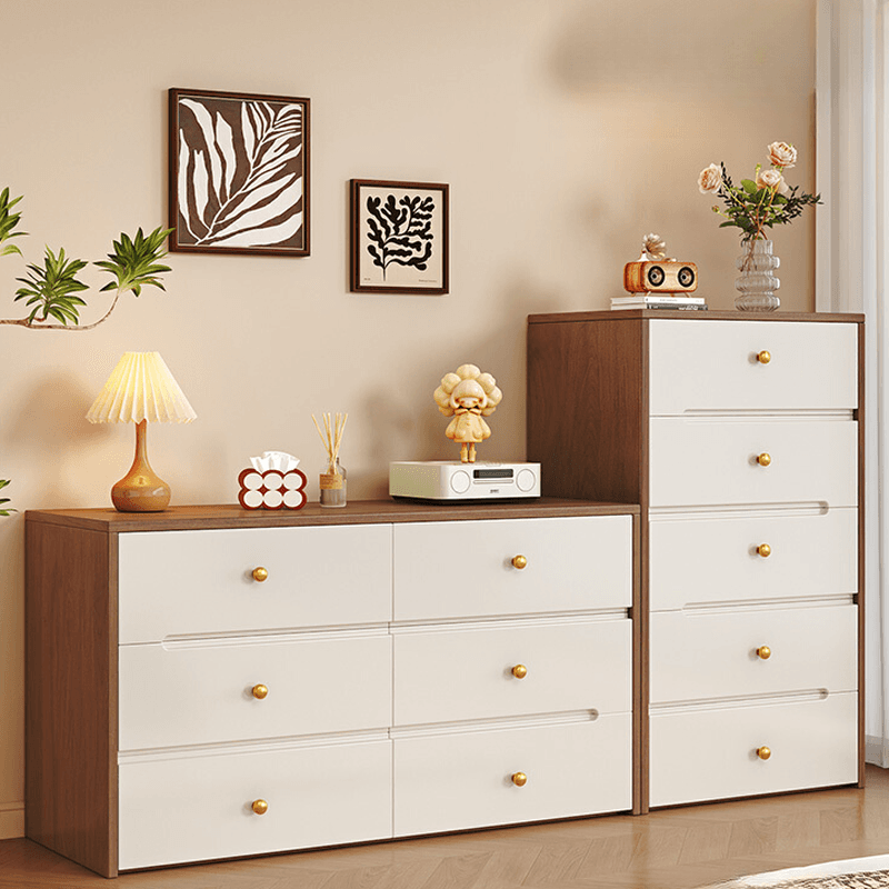 Simple Reclaimed Wood Double Dresser/Bachelor Chest with 6/8/5 Drawers in Horizontal/Vertical Orientation thumbnail 5