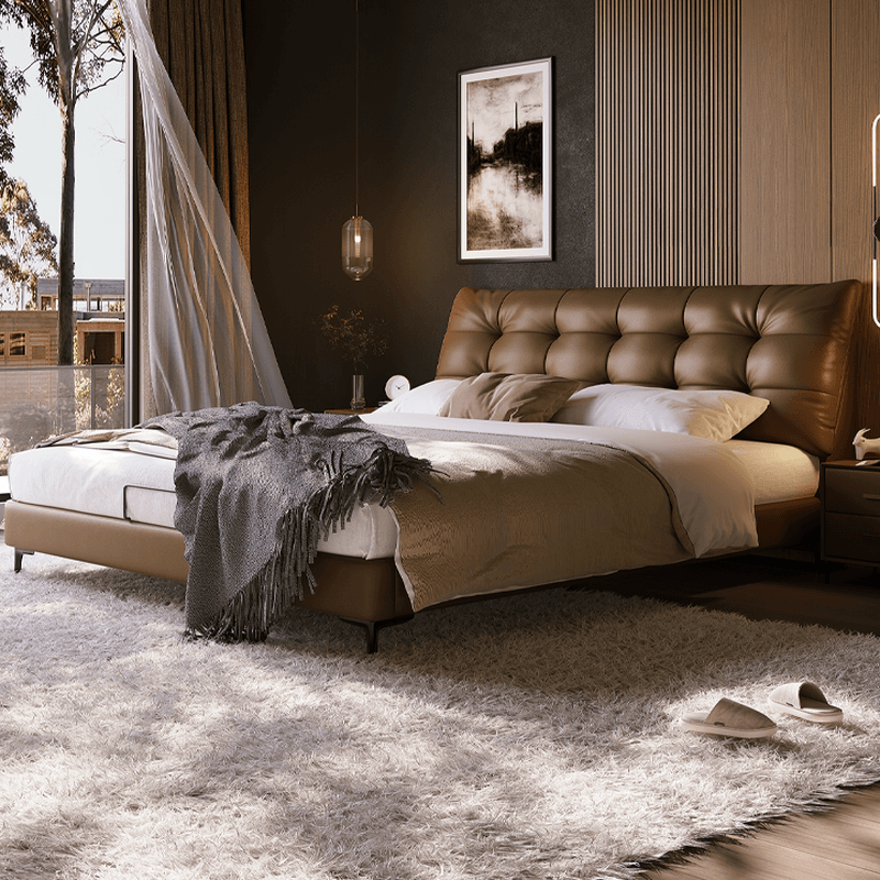 Solid Color Storage Bed with 3 Storage Boxes, Pine Wood Frame, and Button-tufted Design for Living Room thumbnail 1