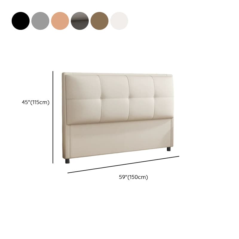Modish Style Pine Wood Panel Headboard with No Distressing, Rectangle Shape for King/Queen/Full Bed, Featuring Sponge Upholstery Fill and Standard Height thumbnail 12