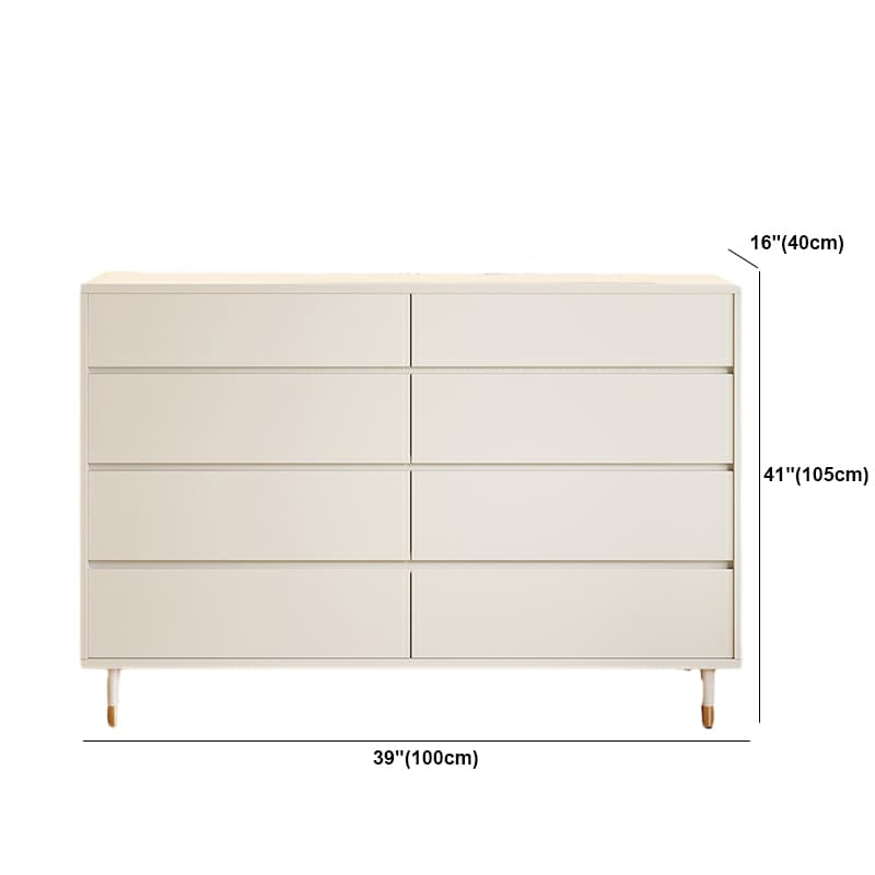 Modern White Wood Dressers with Soft-Close Drawers , Shelves Not Included - image 18