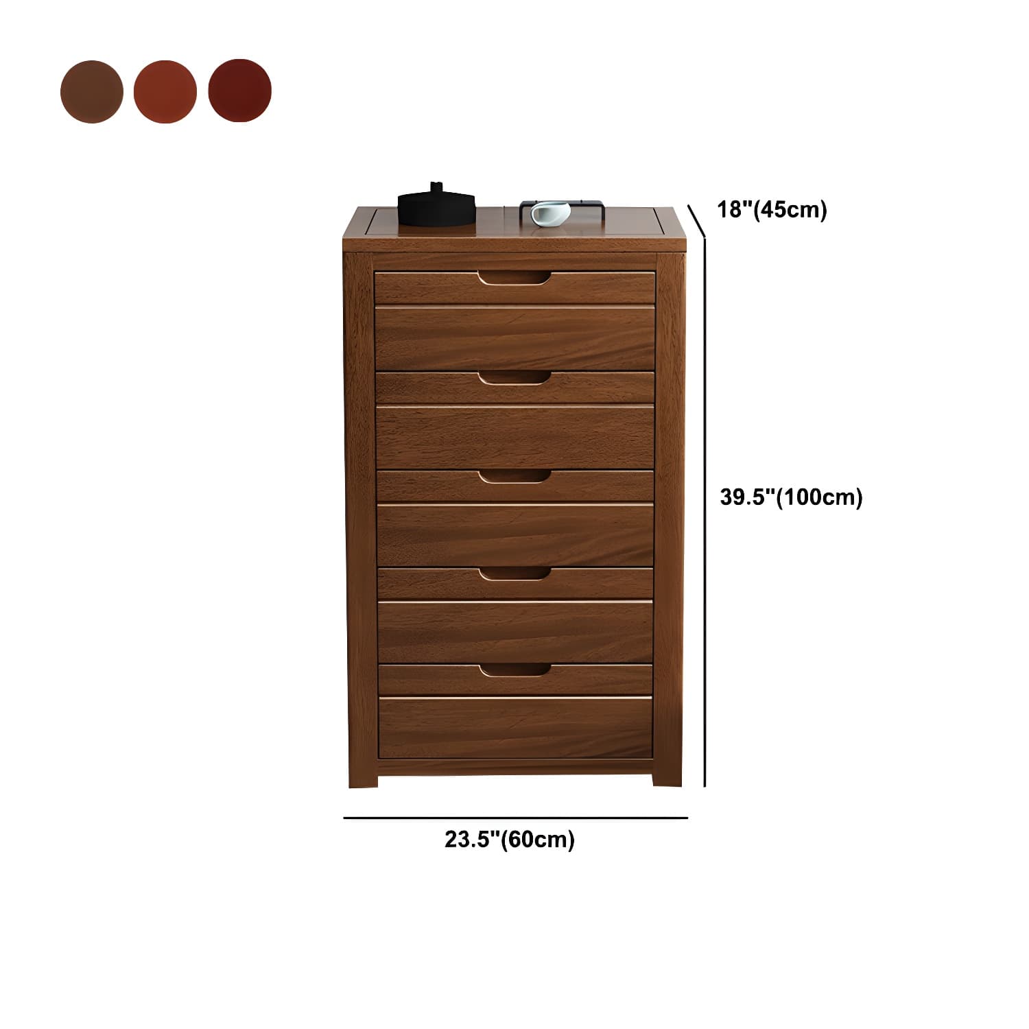 Wooden Lingerie Chest Modern Storage Chest with 3 / 4 / 5 Drawers thumbnail 18