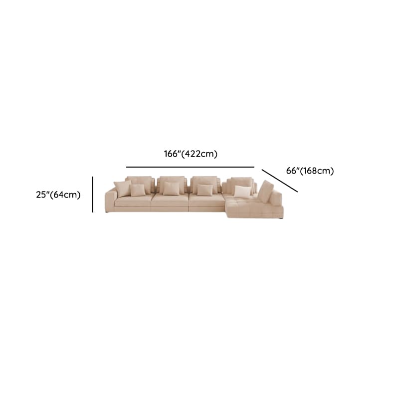 L-Shape Corner Sectional for 5 Person with Button-tufted Detail thumbnail 14