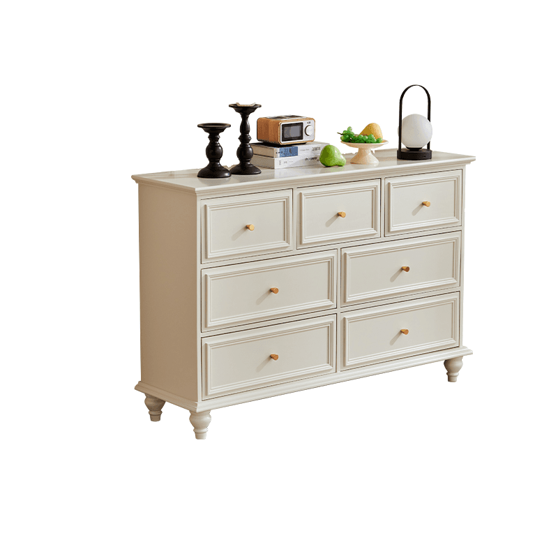 Casual Natural Wood Console Dresser/Semainier with 5/7/9 Drawers in Horizontal/Vertical Orientation thumbnail 3
