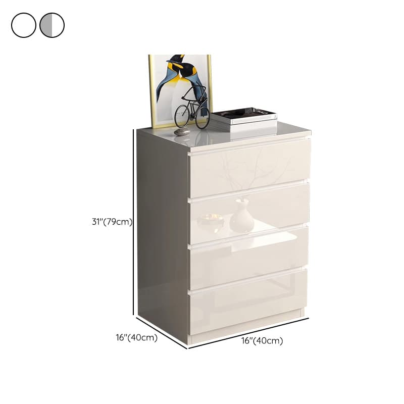 Contemporary Vertical/Horizontal Bleached Wood Semainier/Double Dresser/Bachelor Chest Pale Wood Finish 6 Drawers/5 Drawers/4 Drawers for Master Bedroom thumbnail 14