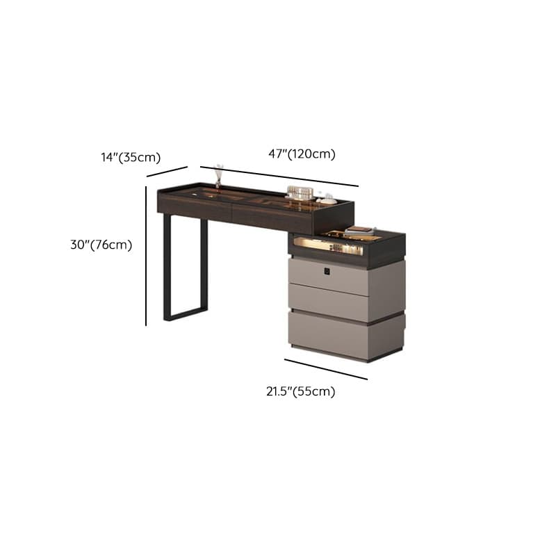 Multi-Purpose Vanity Set with Lighting, Scalable Telescopic Feature, Push-Pull, 2-in-1 Functionality, Adjustable Touch and Brightness thumbnail 15