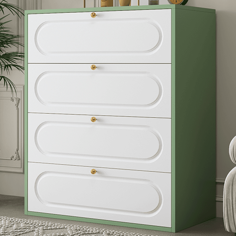 Light Green Casual Steel Bachelor Chest/Semainier thumbnail 4