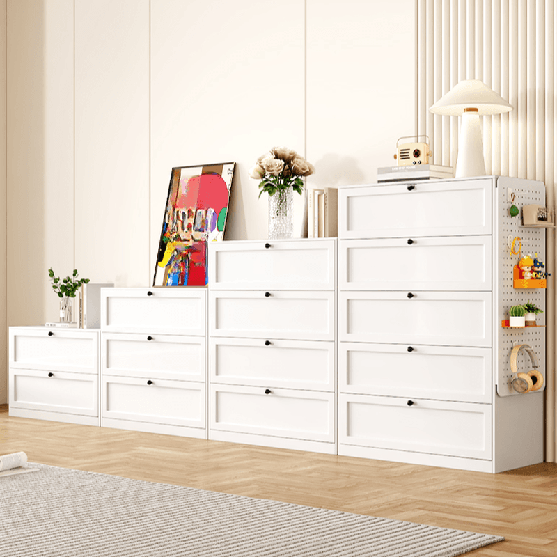 Trendy Steel Bachelor Chest/Lingerie Chest with 5/4/3 Drawers in Vertical/Horizontal Orientation thumbnail 4