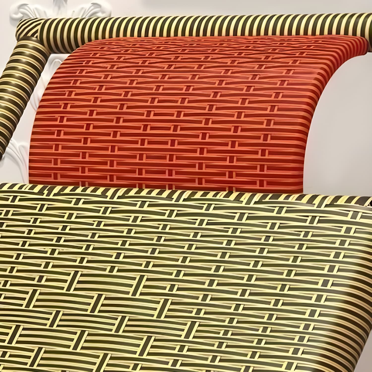 Contemporary Woven Rope Rocker Chair Wicker Rocking Chair for Home Decor thumbnail 14