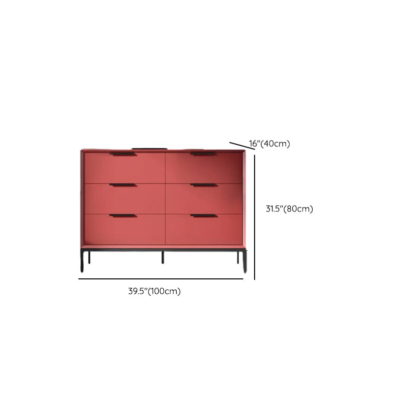Modern Solid+Engineered Wood 5 Tiers/3 Tiers/4 Tiers Double Dresser/Semainier/Bachelor Chest thumbnail 41