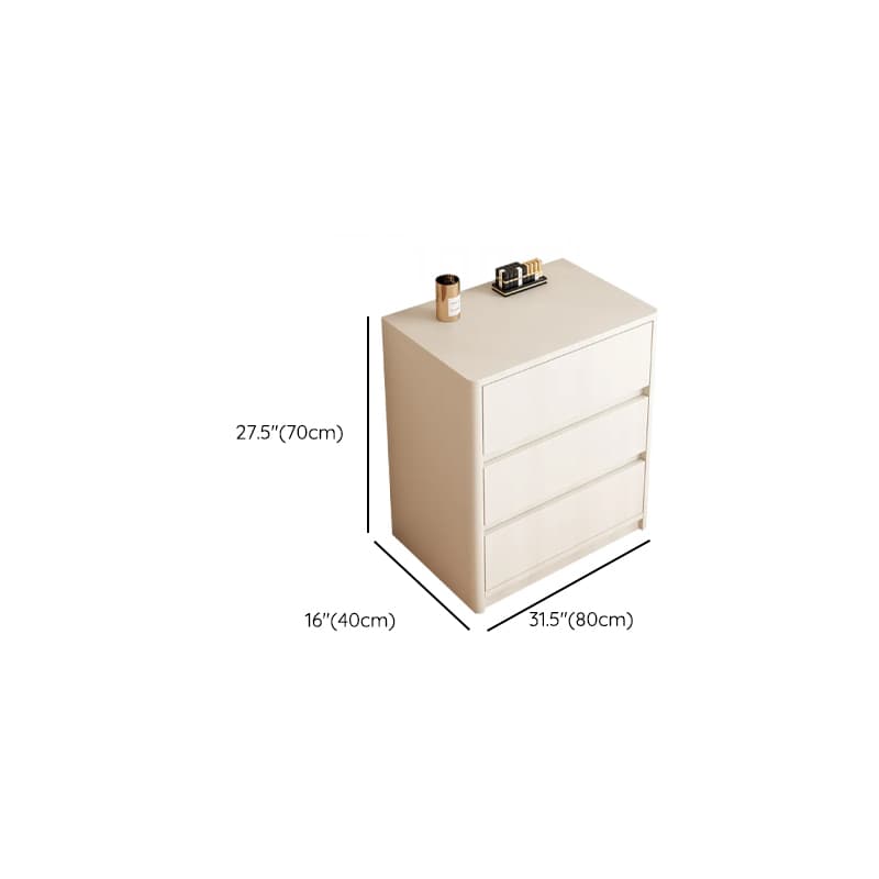 White Trendy Timber Console Dresser/Semainier with 6/8/3 Drawers in Horizontal/Vertical Orientation thumbnail 14