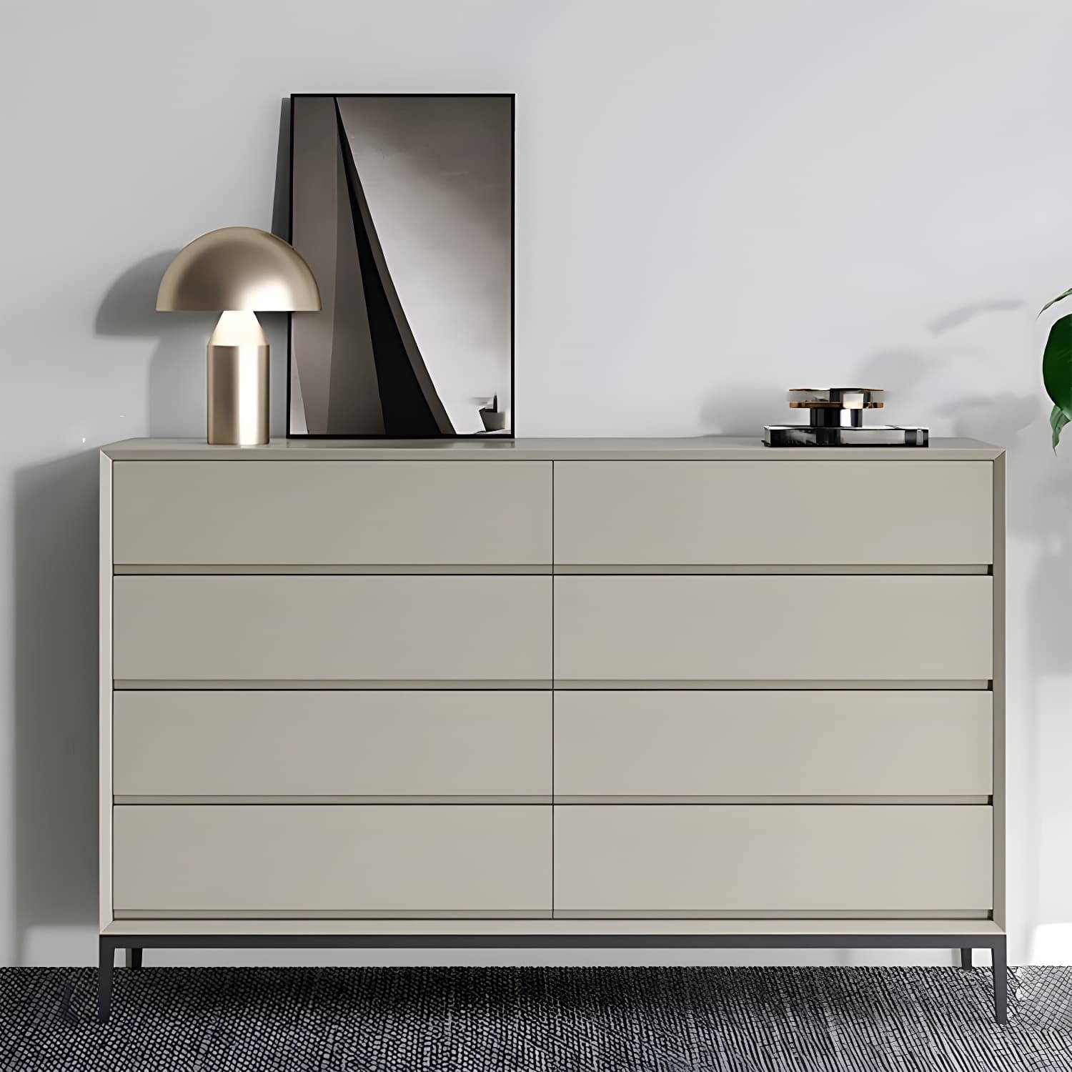 Minimalist Wood Double Dresser for Neat and Stylish Organizing thumbnail 15