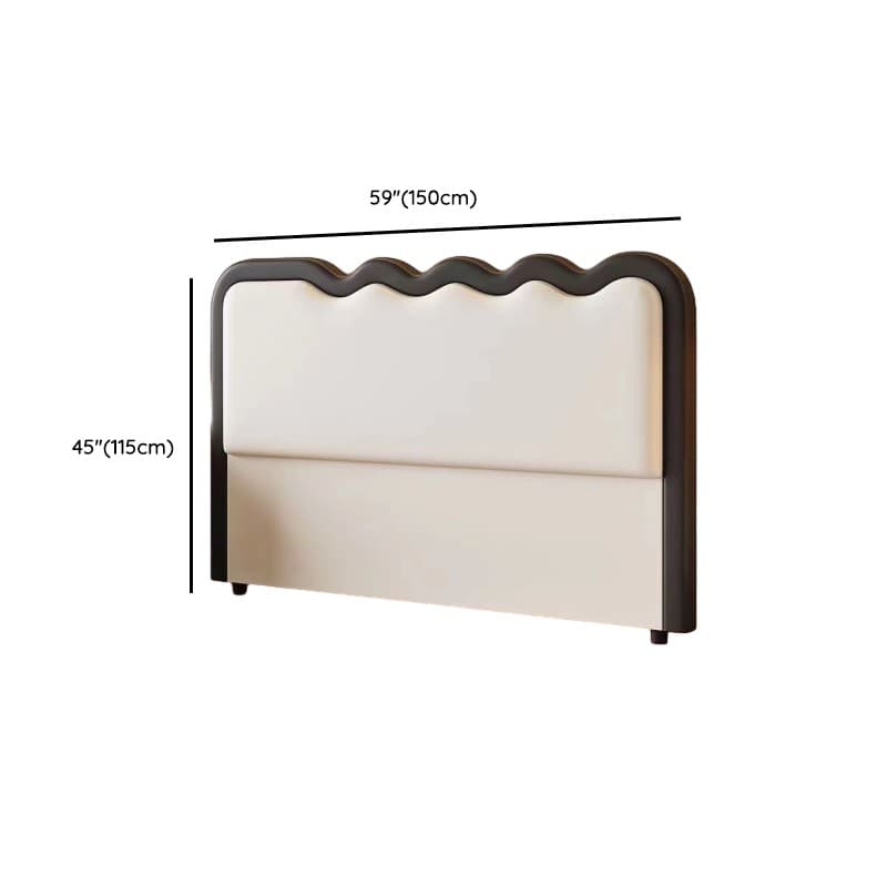 Contemporary Free-standing Standard Full(54"W x 75"L)/Twin(38"W x 75"L) Portman Panel No Distressing With Legs in Wood thumbnail 20