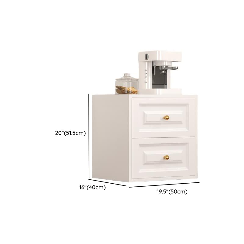 White Simple Iron Lingerie Chest/Bachelor Chest with 5/4/3 Drawers in Vertical/Horizontal Orientation thumbnail 15