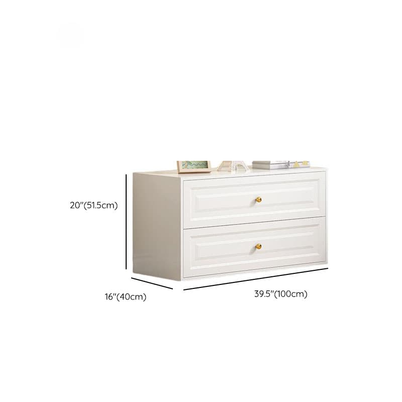 Chalk Casual Metal Bachelor Chest/Semainier with 5 Drawers/3 Drawers/4 Drawers in Vertical/Horizontal Orientation thumbnail 26