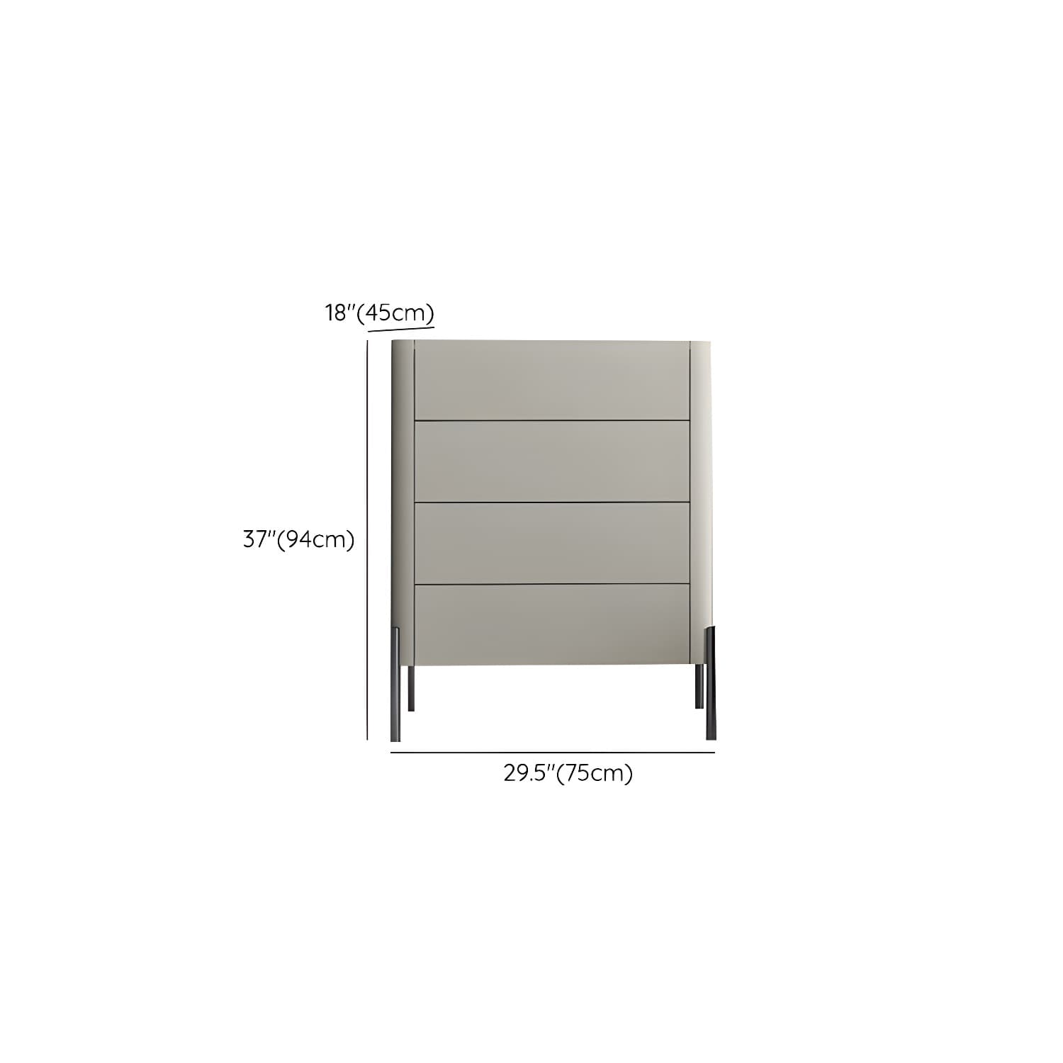 Modern Wood Dresser - Horizontal Design - Ample Drawer Space - Stylish Bedroom Storage thumbnail 18