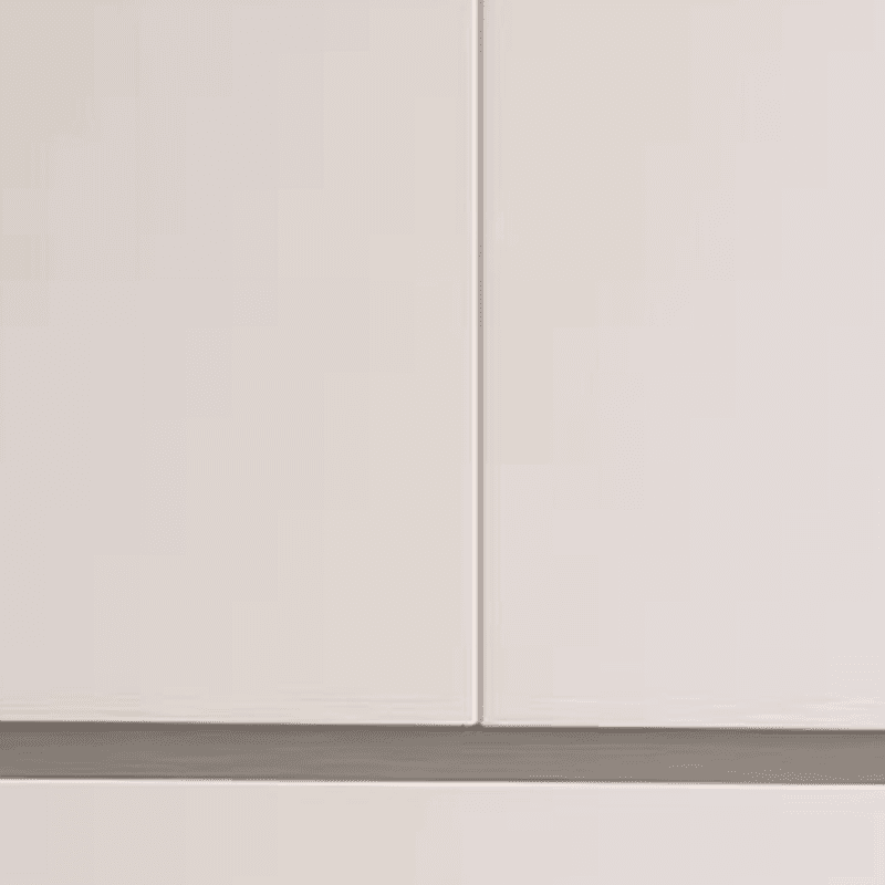 Chalk Minimalist Wood Cabinet Armoire with Soft Close Drawer and Door, Interior Shelves, and Clothing Rod thumbnail 3