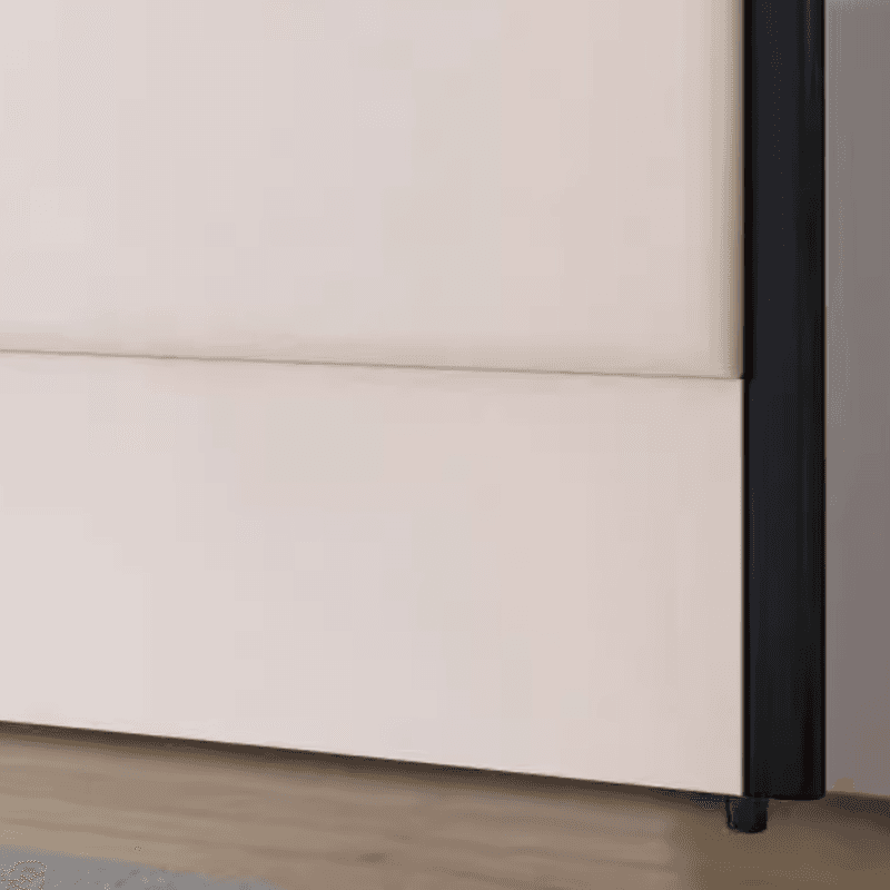 Modish Style Panel Headboard with No Distressing in Timber for King/Queen/Full Bed, Featuring Sponge Upholstery Fill, Free-standing Installation, and Standard Height thumbnail 12