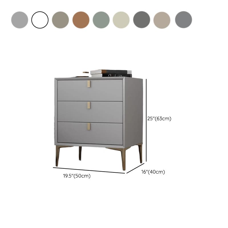 Modern Lumber Nightstand With Drawer Storage & Leg, 3 Drawers/2 Drawers thumbnail 27