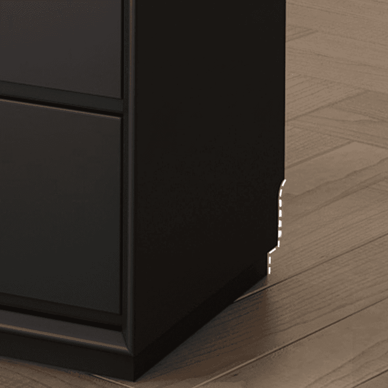 Modish Pine Wood Semainier with 5/4/3 Drawers in Vertical Orientation thumbnail 6