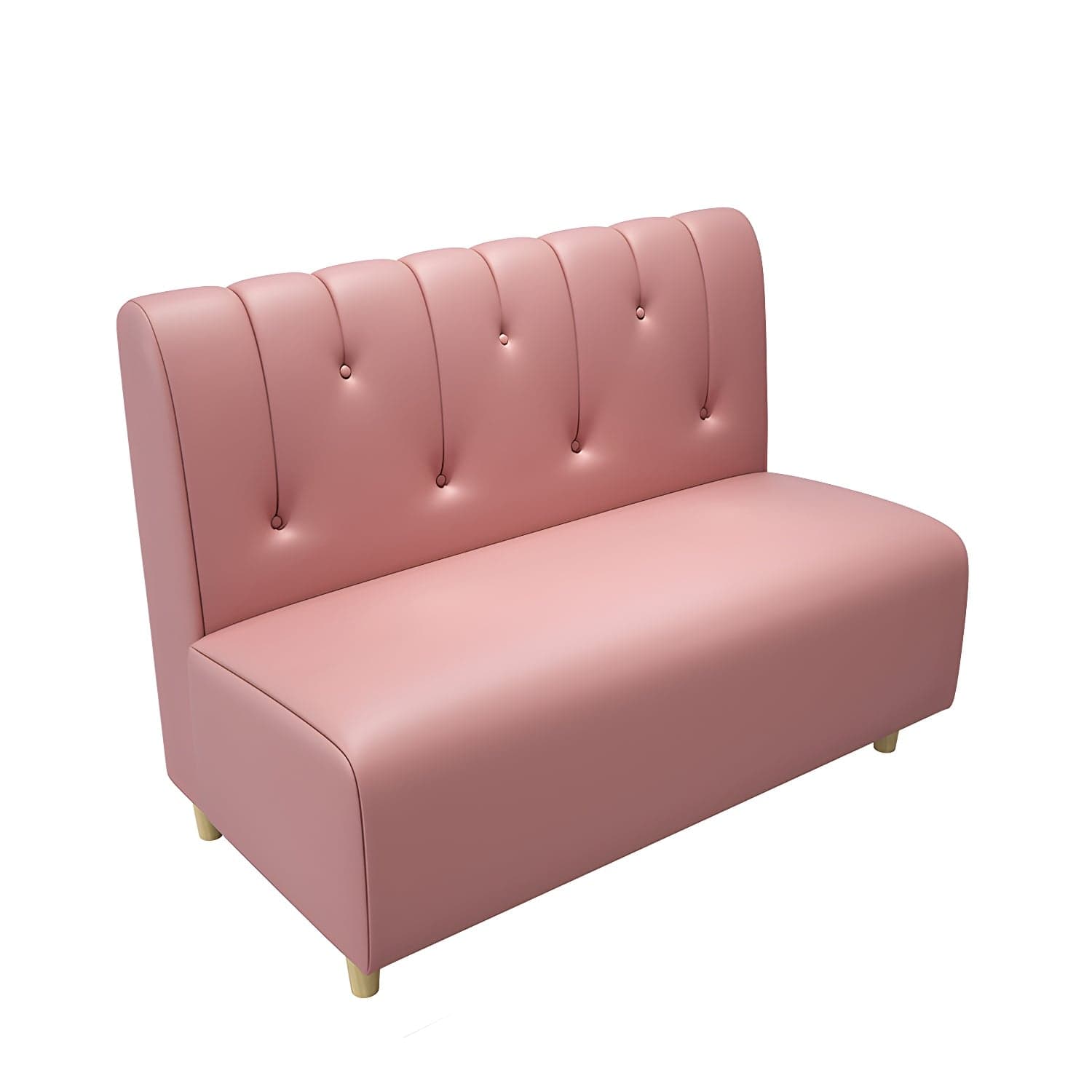 47.27"D x 25.59"W x 33.46"H Contemporary Glam 2-seat Sofa for Restaurant thumbnail 4
