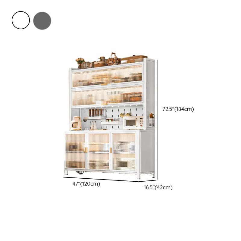 Modern Alloy Kitchen Storage, Alterable Shelf & Functional Storage Cabinet, 4 Doors/3 Doors/5 Doors, Standard thumbnail 19