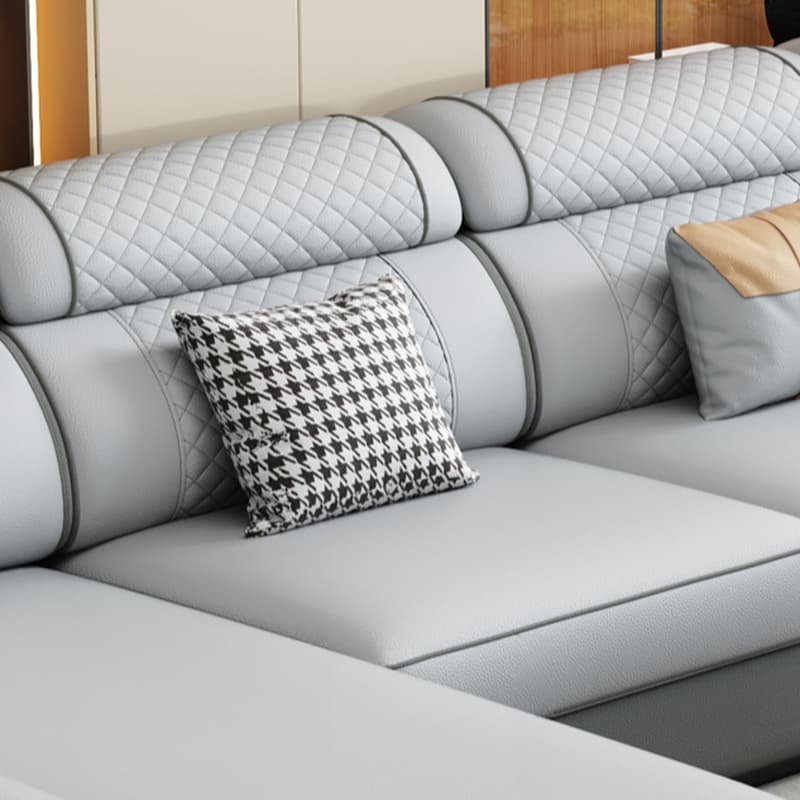 4 Pc L-Shape/Straight Left Hand Facing/Horizontal Sofa Recliner/Sofa Couch for 5 Person thumbnail 10