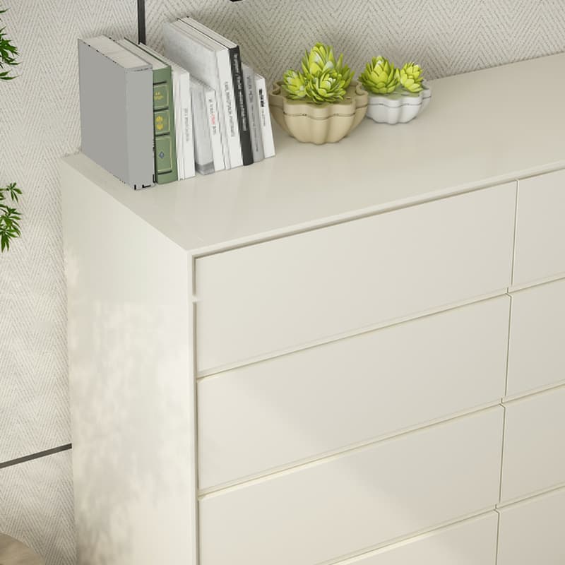 Pine Wood Modern Dresser with Soft Close Drawers - Compact and Stylish Bedroom Storage Solution thumbnail 8