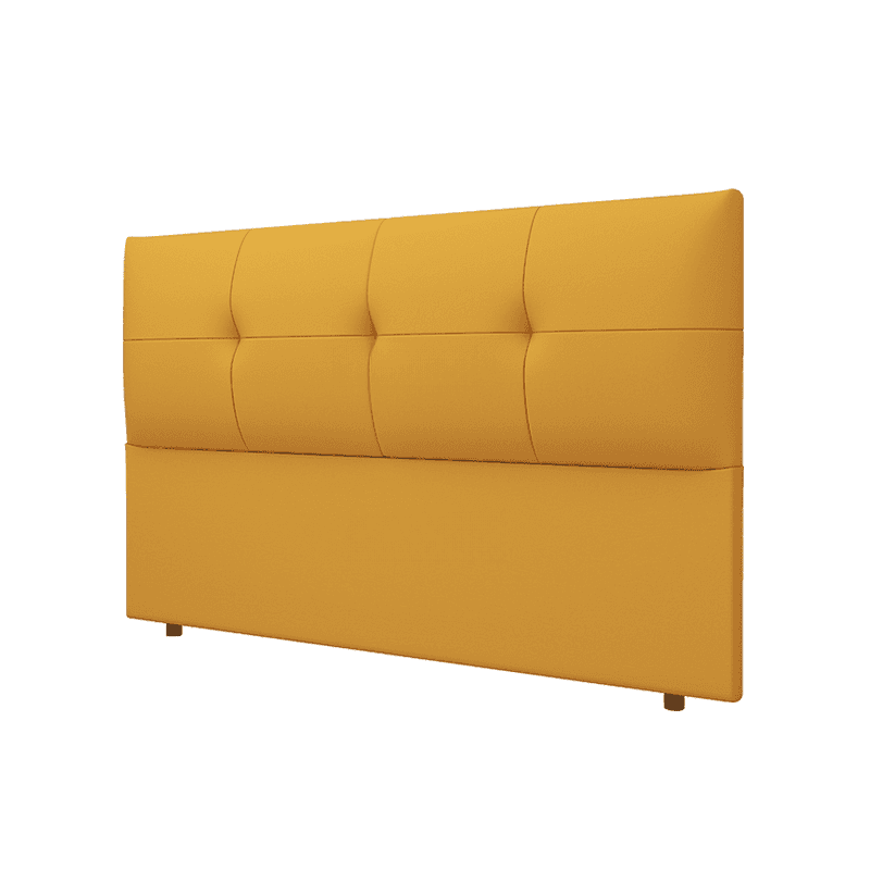 Simplistic Panel Headboard with No Distressing, Piled Tufted Design, Rectangular Shape for Queen/Full/Twin XL Bed, Featuring Sponge Upholstery and Standard Height thumbnail 3
