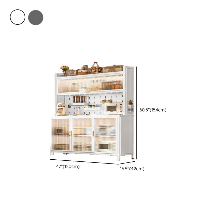 Modern Alloy Kitchen Storage, Alterable Shelf & Functional Storage Cabinet, 4 Doors/3 Doors/5 Doors, Standard thumbnail 18
