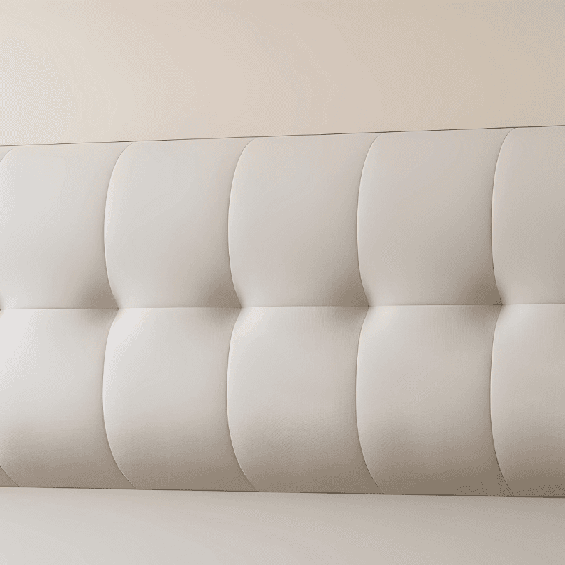 Modern Simple Style Panel Headboard with No Distressing, Piled Tufted Rectangle Design for California King/King/Queen Bed, Featuring Sponge Upholstery and Standard Height thumbnail 11