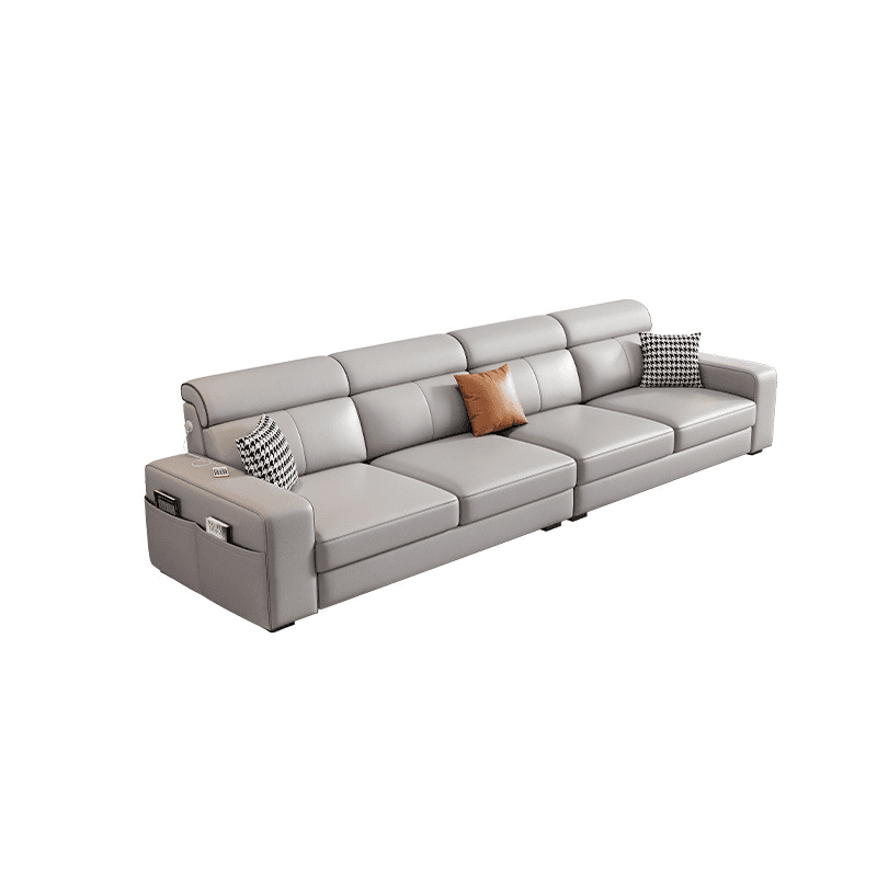 L-Shape/Straight Sofa/Sofa Chaise with USB Port, Left/Horizontal Orientation thumbnail 6