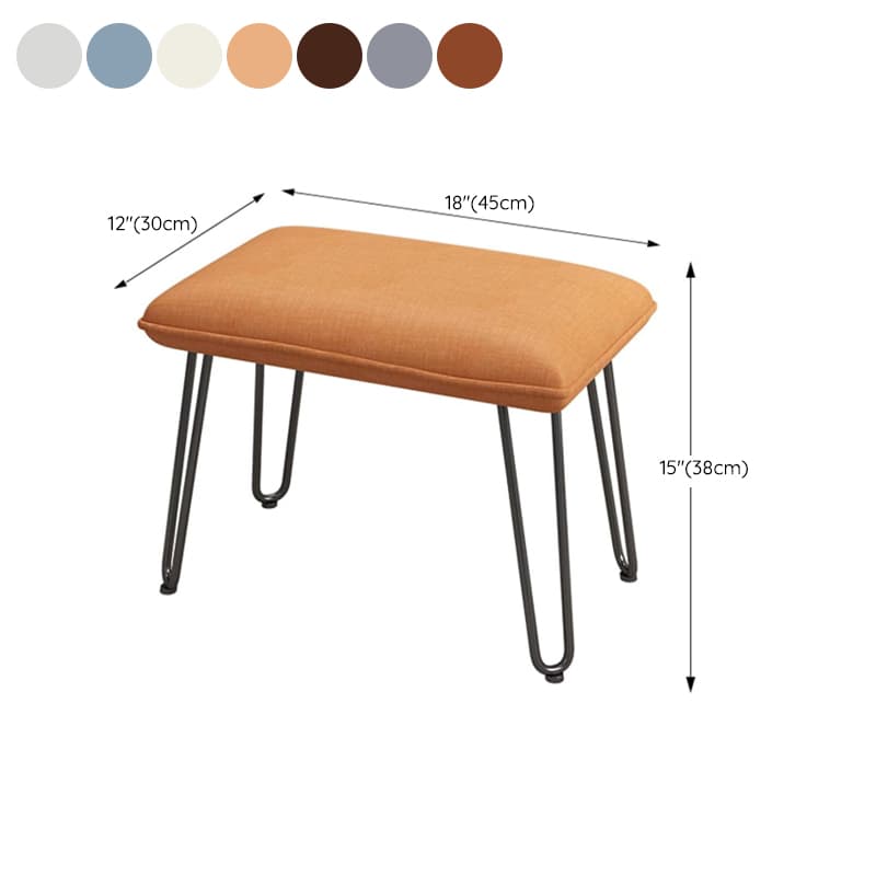 Stylish and Modern Upholstered Rocking Chair with Natural Wood Legs thumbnail 18