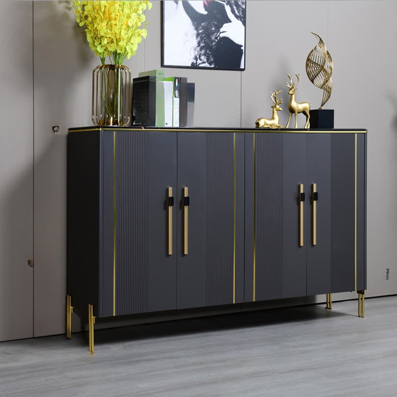 Luxurious Unattached Accent Cabinet with Moisture-proof Reclaimed Wood thumbnail 11