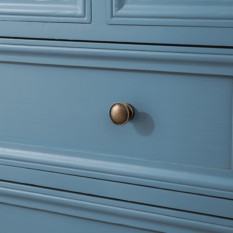 Independent Damp-proof Accent Chest/Accent Cabinet in Wood with Drawers in a Retro Style thumbnail 11