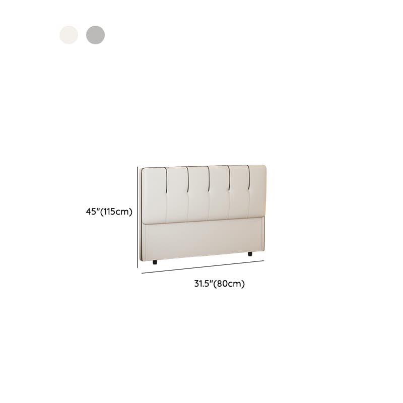 Modish No Distressing Button-tufted Panel Headboard in Rectangle Shape for King/Queen/Full Bed with Sponge Upholstery Fill and Standard Height thumbnail 13