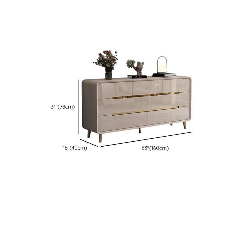 Modish Chalk Timber Horizontal/Vertical Console Dresser/Bachelor Chest/Wardrobe Chest with 6 Drawers/7 Drawers/3 Drawers thumbnail 19