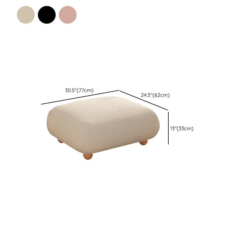 Contemporary Upholstered Rocking Chair with Cushioned Round Arm, Ottoman Included/Not Included thumbnail 23