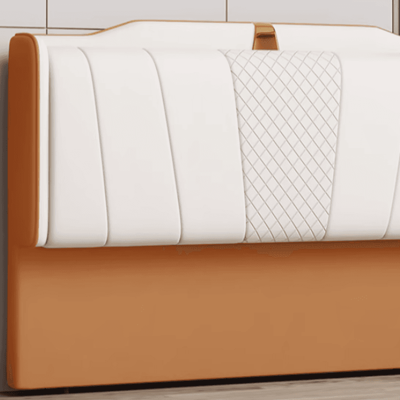 Modish Style Panel Headboard in Pine Wood with No Distressing, Rectangle Shape for Queen/Full/Twin XL Bed, Featuring Sponge Upholstery and Standard Height thumbnail 11