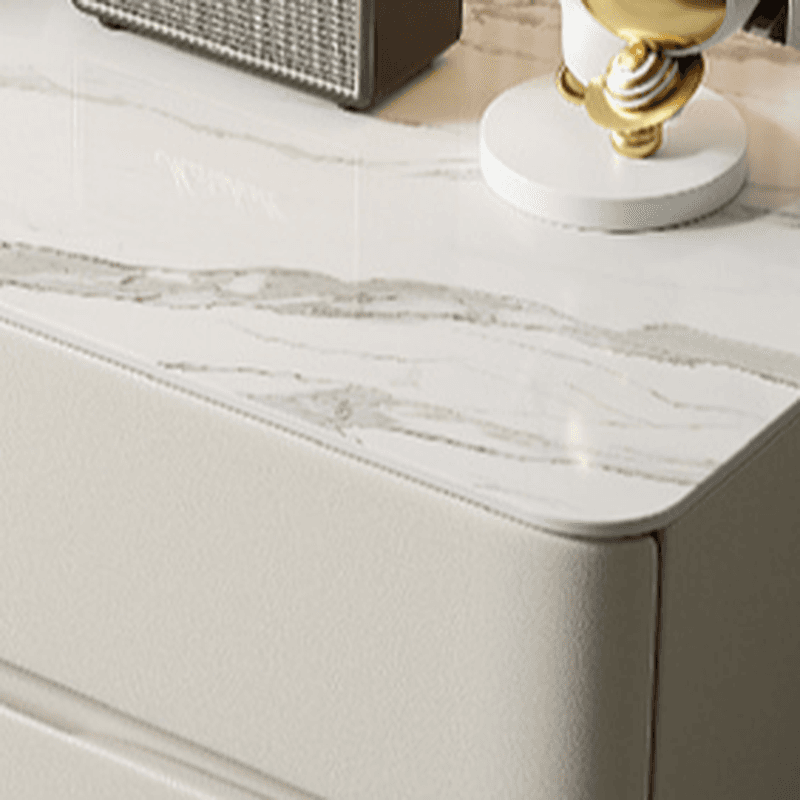 Postmodern Bedside Cabinet Nightstand with 2 Drawers thumbnail 10