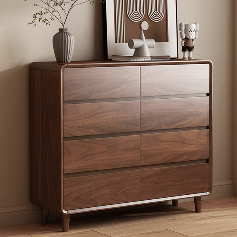 Cocoa Casual Rubberwood Double Dresser/Lingerie Chest with 6/9/5 Drawers Horizontal/Vertical thumbnail 3