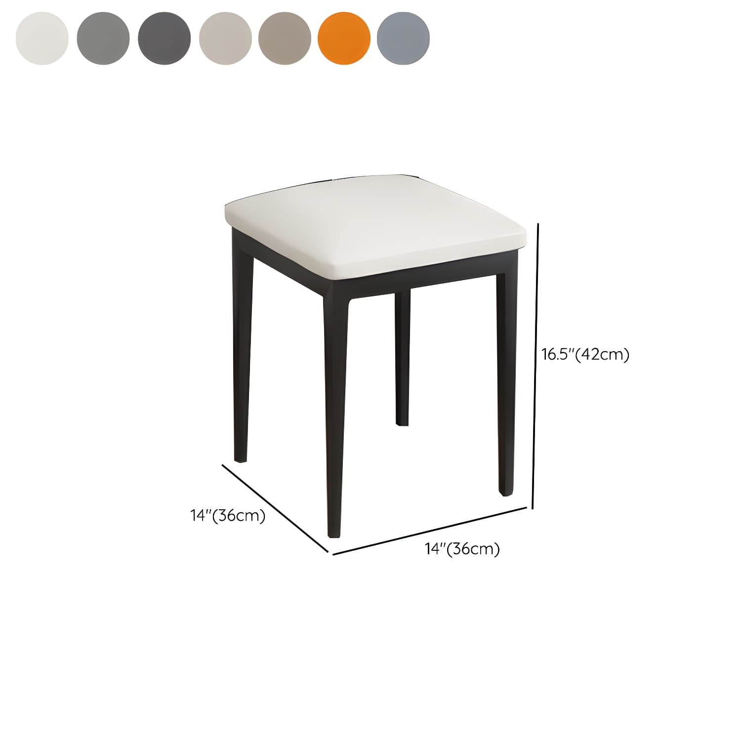15" Wide Contemporary Make-up Vanity Mirror Dressing Table with Drawer thumbnail 19