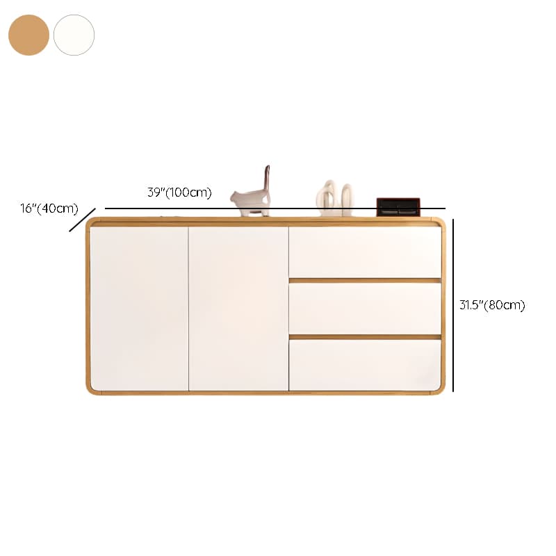 Narrow/Standard/Wide Lumber 2 Drawers/3 Drawers Locker Variable Shelf 4 Doors/2 Doors/3 Doors Functional Storage Cabinet Sideboard thumbnail 8
